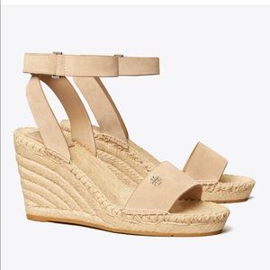 Tory Burch BIMA 90MM Wedge Espadrille. Worn once.